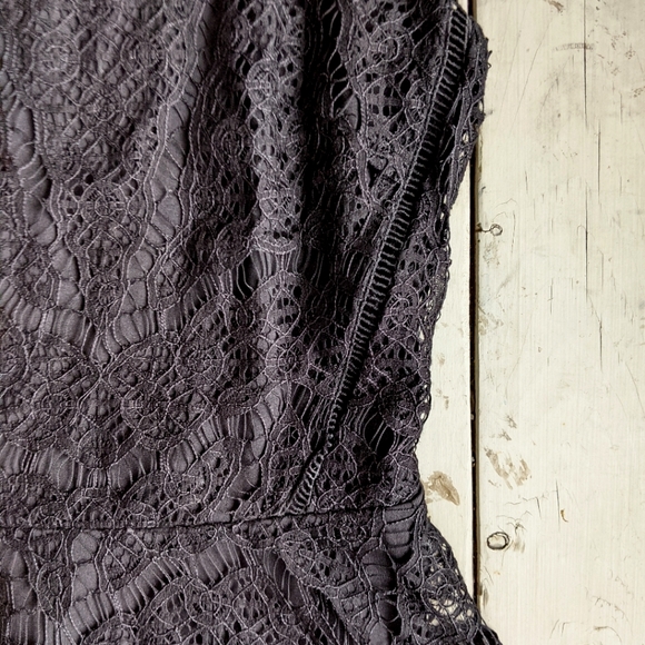 NWT Massimo Black Lace Dress Fit and Flare - Picture 5 of 8